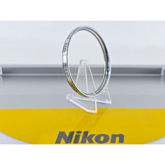 [Pre-owned] Nikon L39 52mm Chrome Frame Lens Filter — Near MINT — Japan #3795