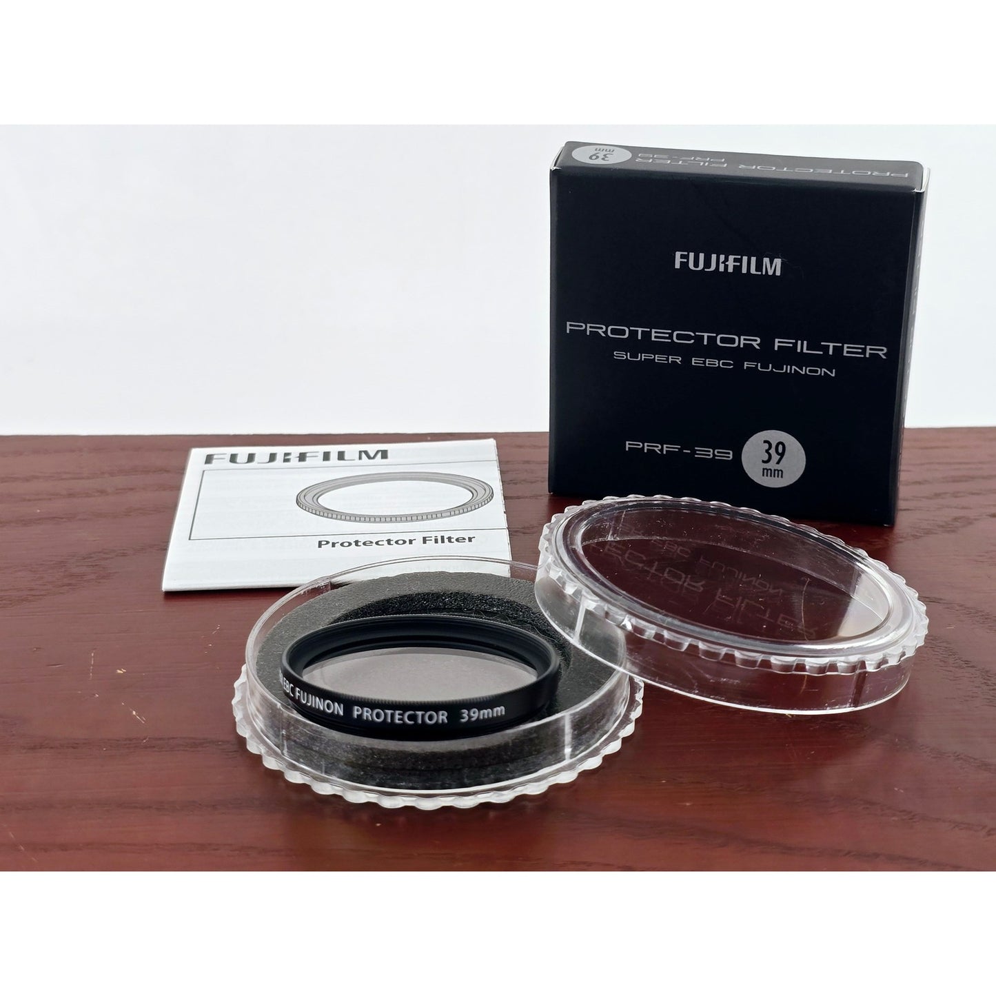 [Pre-owned] Fujifilm PRF-39 39mm Protector Filter for Super EBC Fujinon — MINT — Japan #4739