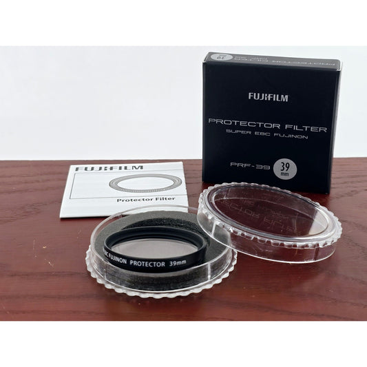 [Pre-owned] Fujifilm PRF-39 39mm Protector Filter for Super EBC Fujinon — MINT — Japan #4739