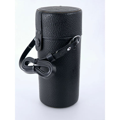 [Pre-owned] Fujica 200mm F4.5 Lens Hard Case (Black) — Near MINT — Japan #4336