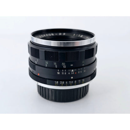 [Pre-owned] Minolta SR-1 Black 35mm Film Camera with Auto Rokkor 55mm F1.8 — Near MINT — Japan #2771