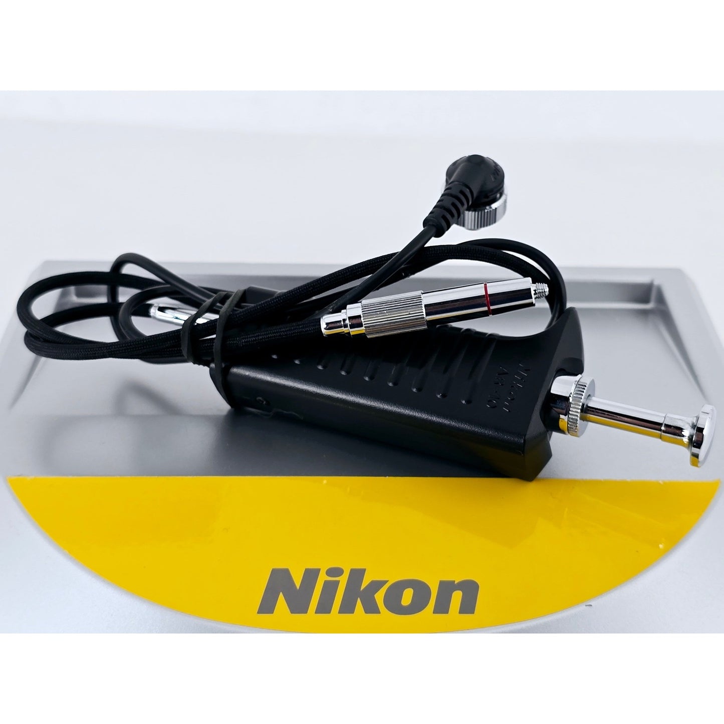 [Pre-owned] Nikon AR-10 Double Cable Release — MINT — Japan #5187
