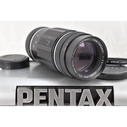 [Pre-owned] Pentax Tele-Takumar 200mm F5.6 MF Telephoto Lens M42 — Near MINT — Japan #2254