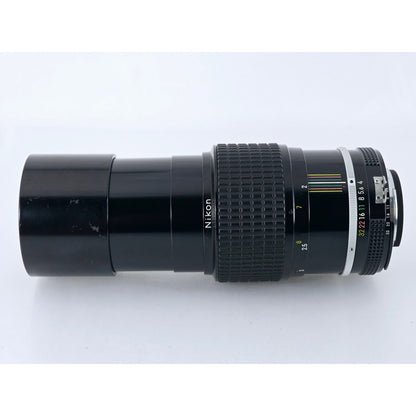 [Pre-owned] Nikon Ai Nikkor 200mm F4 MF Telephoto Lens — Near MINT — Japan #3668