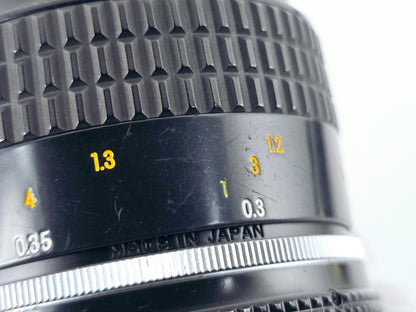 🌸[Near MINT] Nikon Ai-s Micro Nikkor 55mm F2.8 Macro MF Lens Genuine From Japan