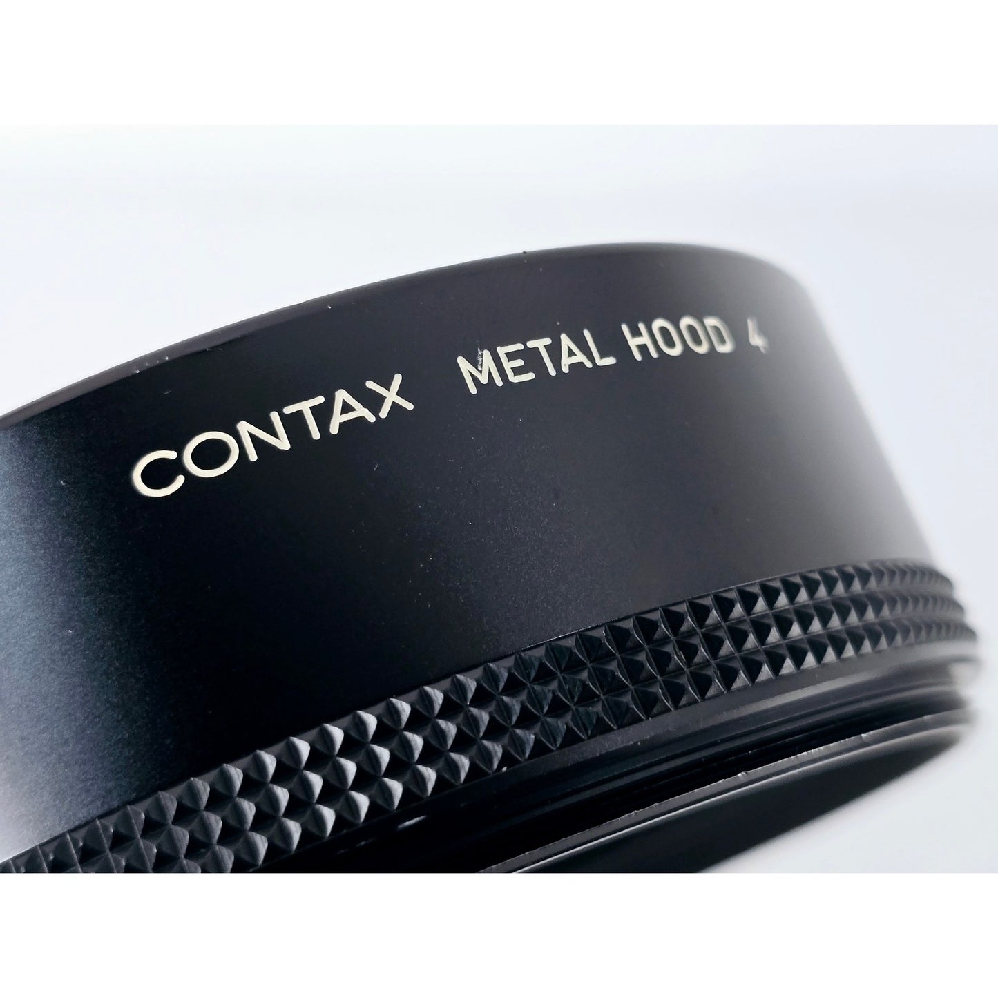 [Pre-owned] Contax Metal Lens Hood 4 with 67/86 Adapter Ring Set — MINT — Japan #4229