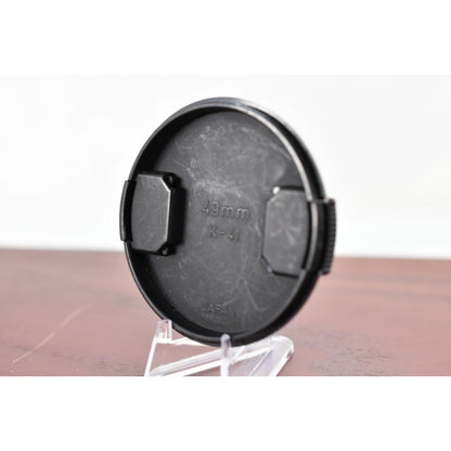 [Pre-owned] Contax K-41 49mm Snap-On Plastic Front Lens Cap — Near MINT — Japan #2021