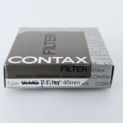 [Pre-owned] Contax 46mm P-Filter Protector for G1 G2 Film Camera — Top Mint — Japan #5403