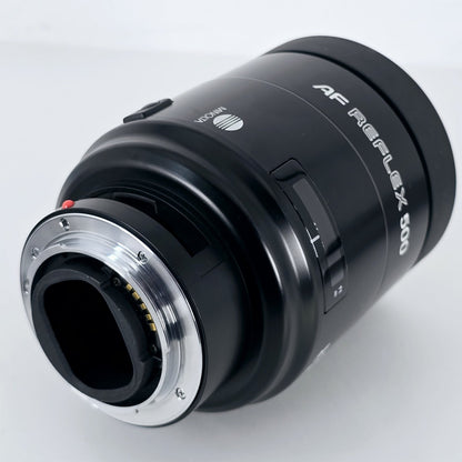[Pre-owned] Minolta AF Reflex 500mm f/8 Mirror Telephoto Lens Sony A Mount — Mint — Japan #5796