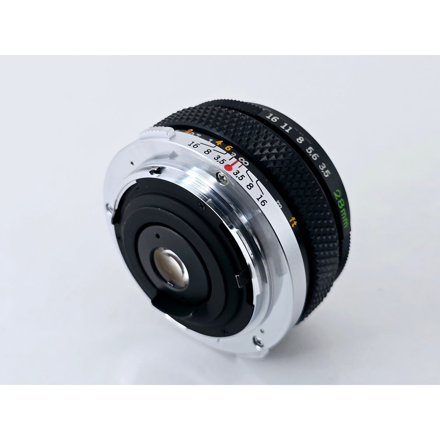 [Pre-owned] Olympus G.Zuiko Auto-W 28mm F3.5 MF Lens — Near MINT — Japan #4363