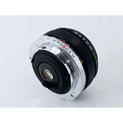 [Pre-owned] Olympus G.Zuiko Auto-W 28mm F3.5 MF Lens — Near MINT — Japan #4363