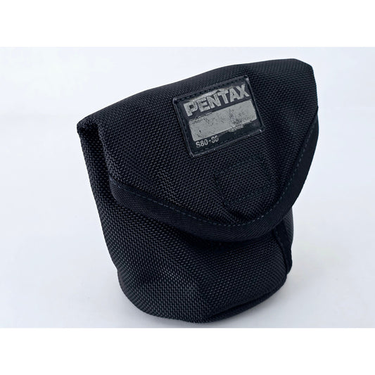 [Pre-owned] Pentax Soft Lens Case S80-80 for FA 85mm f/1.4 & 80-200mm f/2.8 — Near MINT — Japan #4708
