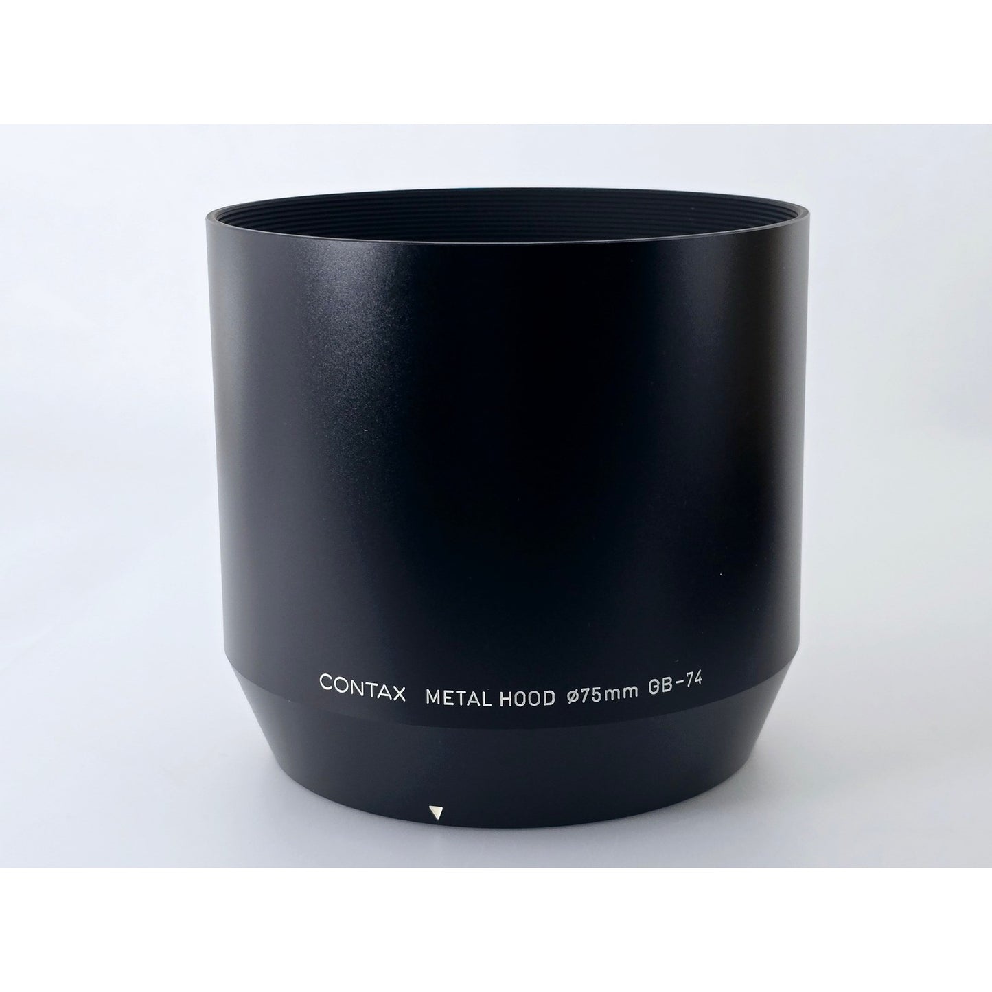 [Pre-owned] Contax GB-74 Metal Lens Hood Genuine for 645 Sonnar 210mm F4 — Unused — Japan #4814