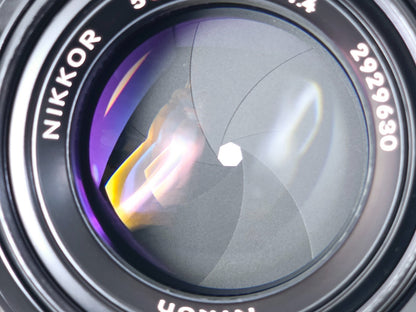 🌸[Near MINT] Nikon Non Ai Nikkor 50mm F1.4 MF Standerd Lens From Japan