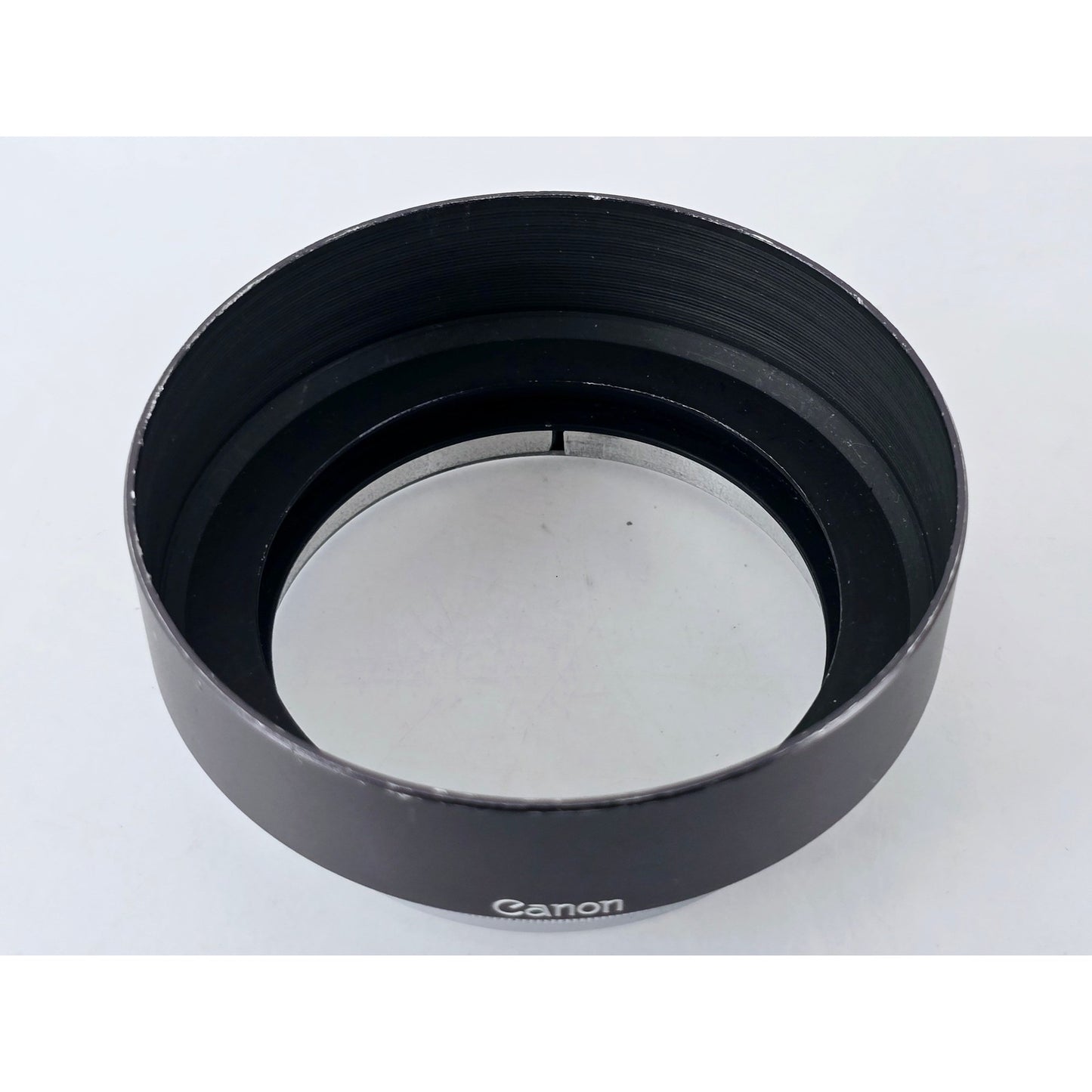 [Pre-owned] Canon 60mm Metal Lens Hood for FL 35mm F2.5 — Near MINT — Japan #4067