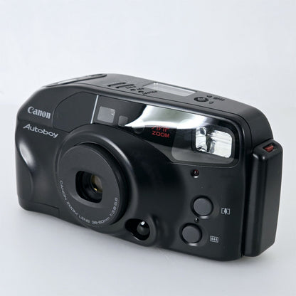 [Pre-owned] Canon Autoboy AiAF Point & Shoot 35mm Film Camera (Black) — Mint — Japan #5842