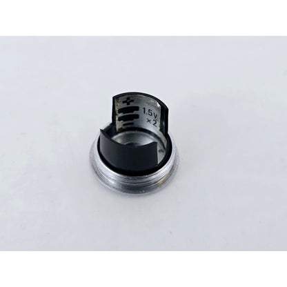 [Pre-owned] Nikon Silver Battery Cover Cap for FM/FM2/FE/FE2/FA — MINT — Japan #4749
