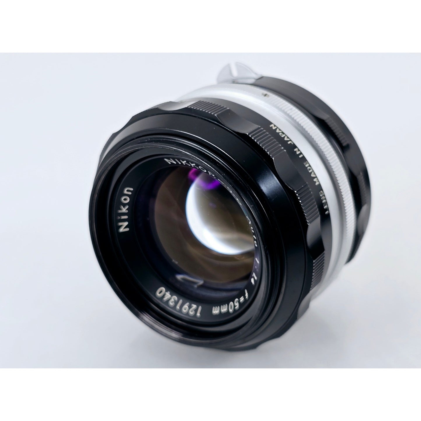[Pre-owned] Nikon Non-Ai Nikkor-S.C Auto 50mm F1.4 MF Lens for F F2 — Near MINT — Japan #3125