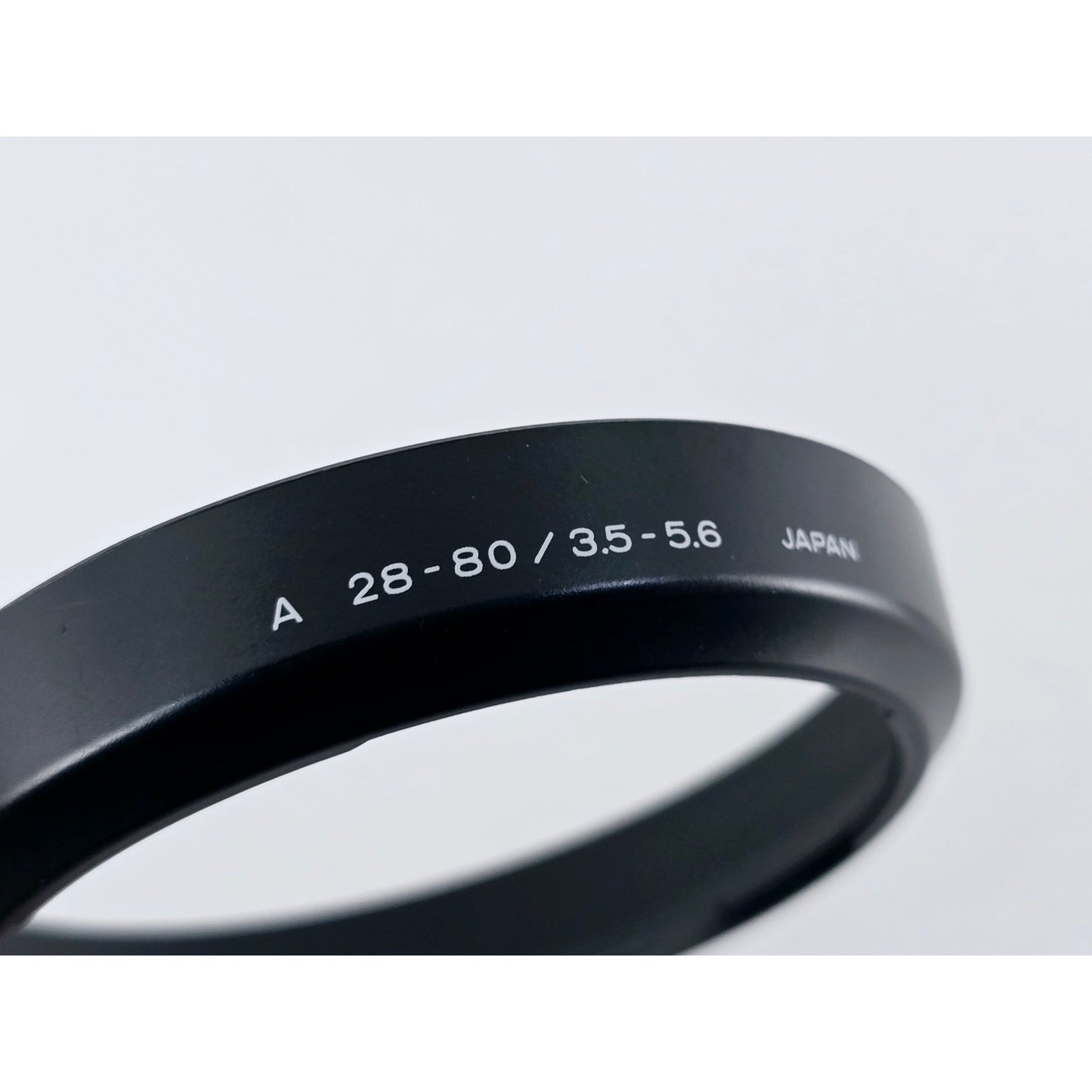 [Pre-owned] Minolta A 28-80mm f/3.5-5.6 Plastic Lens Hood — Near MINT — Japan #3875