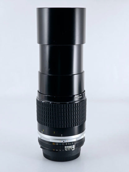 🌸[Near MINT] Nikon Ai-s Ais Nikkor 200mm F4 MF Telephoto Lens From Japan