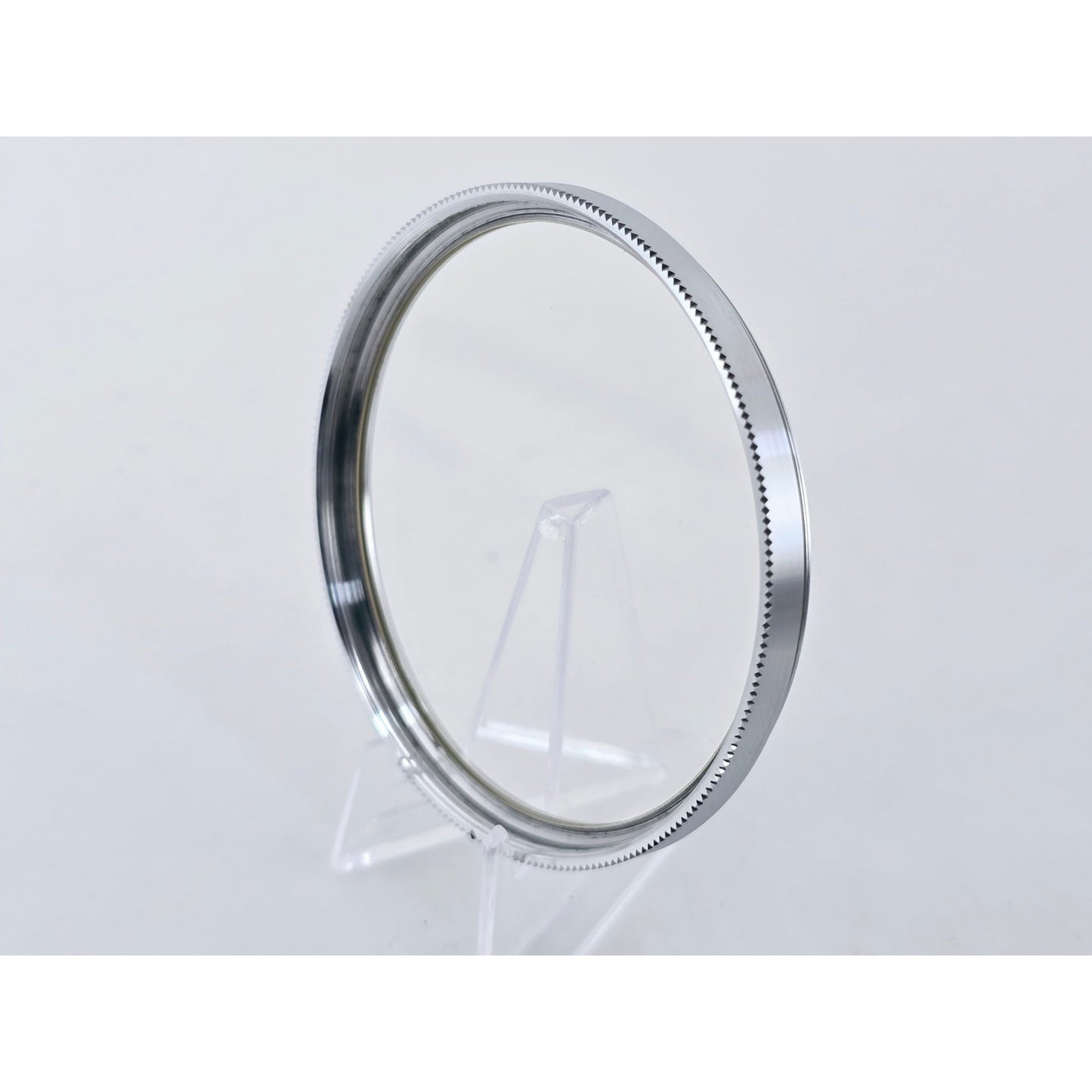 [Pre-owned] Nikon L39 52mm Chrome Frame Lens Filter — Near MINT — Japan #3795