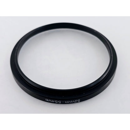[Pre-owned] 52-55 Step Up Adapter Ring 52mm Lens to 55mm Filter Converter — MINT — Japan #3917