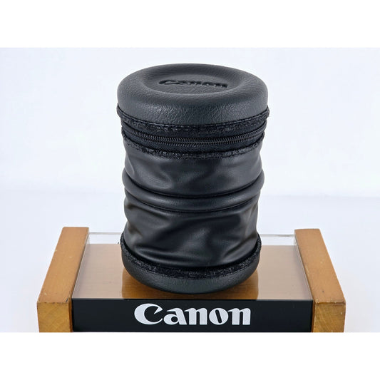 [Pre-owned] Genuine Canon ES-C13 Soft Lens Case for EF 100mm F2.8 Macro — MINT — Japan #3963