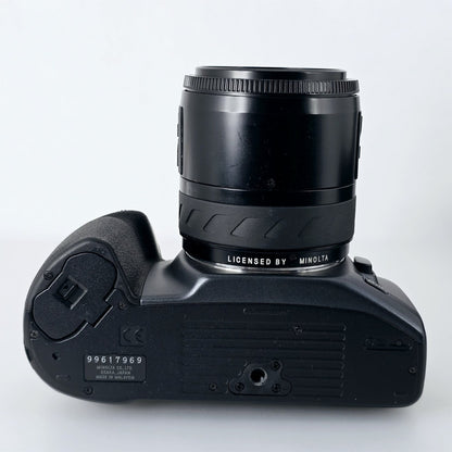 [Pre-owned] Minolta α 303Si Super Film Camera with Cosina 28-70mm & AF 75-300mm Zoom — Near Mint — Japan #5438