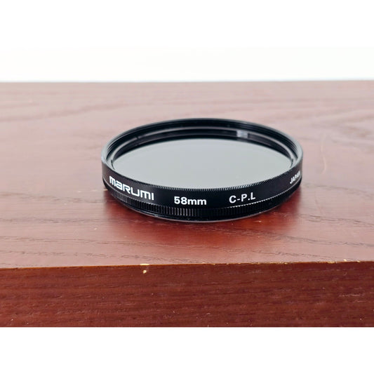 [Pre-owned] Marumi C-PL 58mm Lens Filter — MINT — Japan #4460