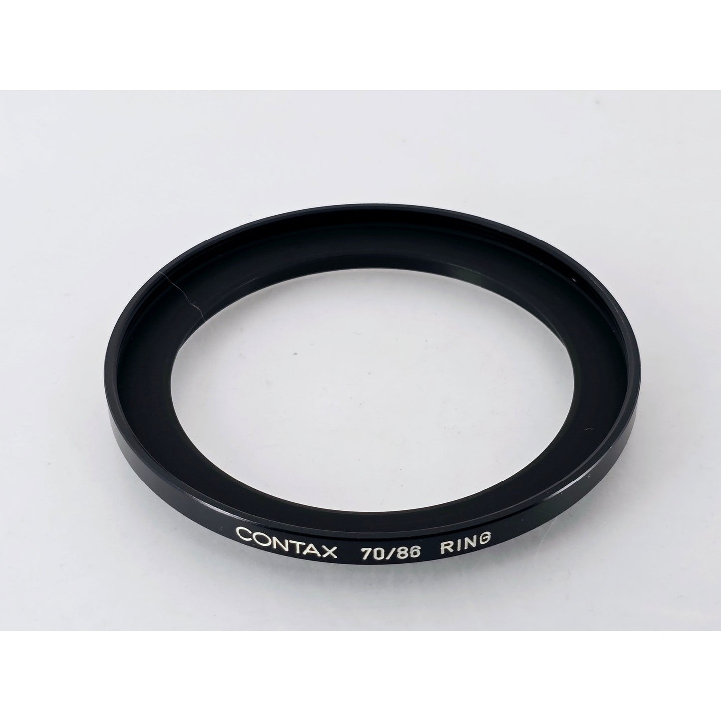 [Pre-owned] Contax Genuine Metal 70/86 Step Up Ring Adapter — MINT — Japan #4234