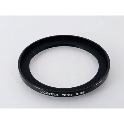 [Pre-owned] Contax Genuine Metal 70/86 Step Up Ring Adapter — MINT — Japan #4234