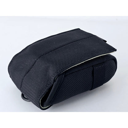 [Pre-owned] Canon IXY Digital Camera Case Black with Strap (Genuine) — Top MINT — Japan #4655