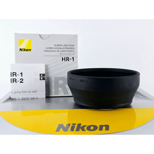 [Pre-owned] Nikon HR-1 Rubber Lens Hood 52mm for 50mm Lens — Unused — Japan #2898