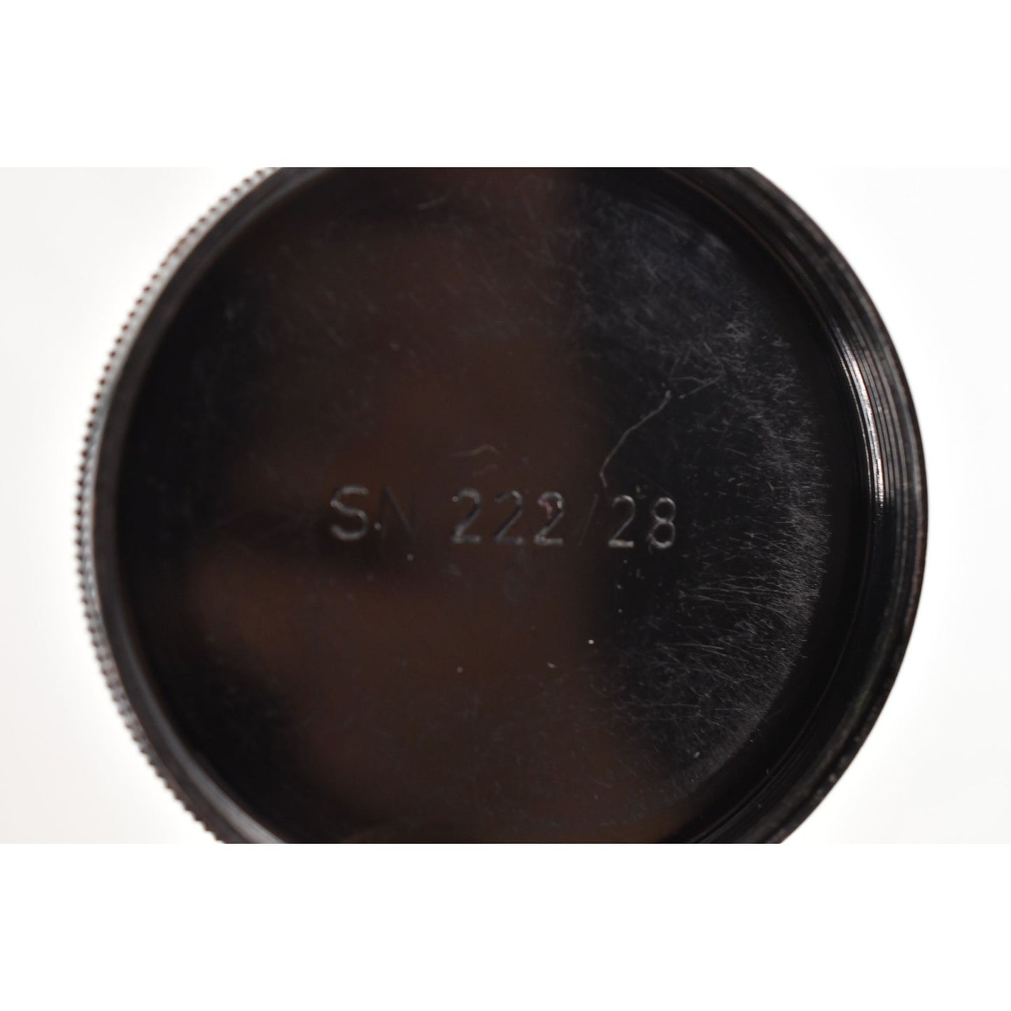 [Pre-owned] Genuine Schneider Kreuznach Optik SN 222/28 Lens Cap — Near MINT+++ — Japan #2373