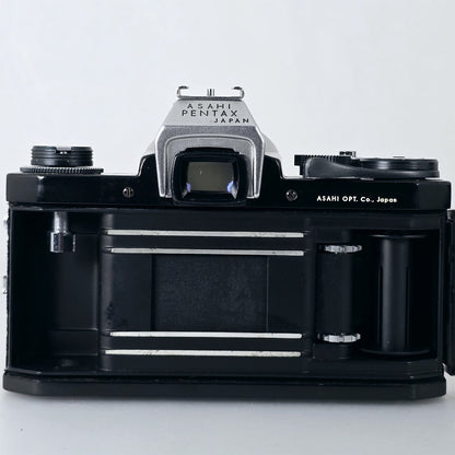 [Pre-owned] Pentax S2 Black SLR 35mm Film Camera with SMC Takumar 55mm f/1.8 — Excellent+++++ — Japan #5862