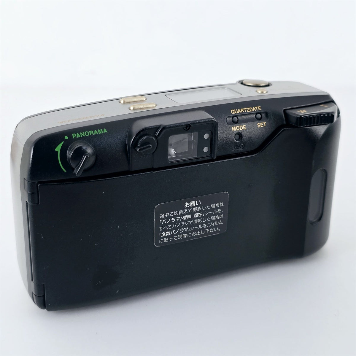 [Pre-owned] Olympus OZ 120 Zoom Point & Shoot 35mm Film Camera (Silver) — Mint — Japan #5644