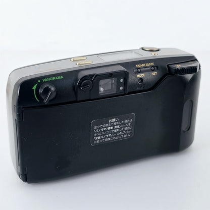 [Pre-owned] Olympus OZ 120 Zoom Point & Shoot 35mm Film Camera (Silver) — Mint — Japan #5644
