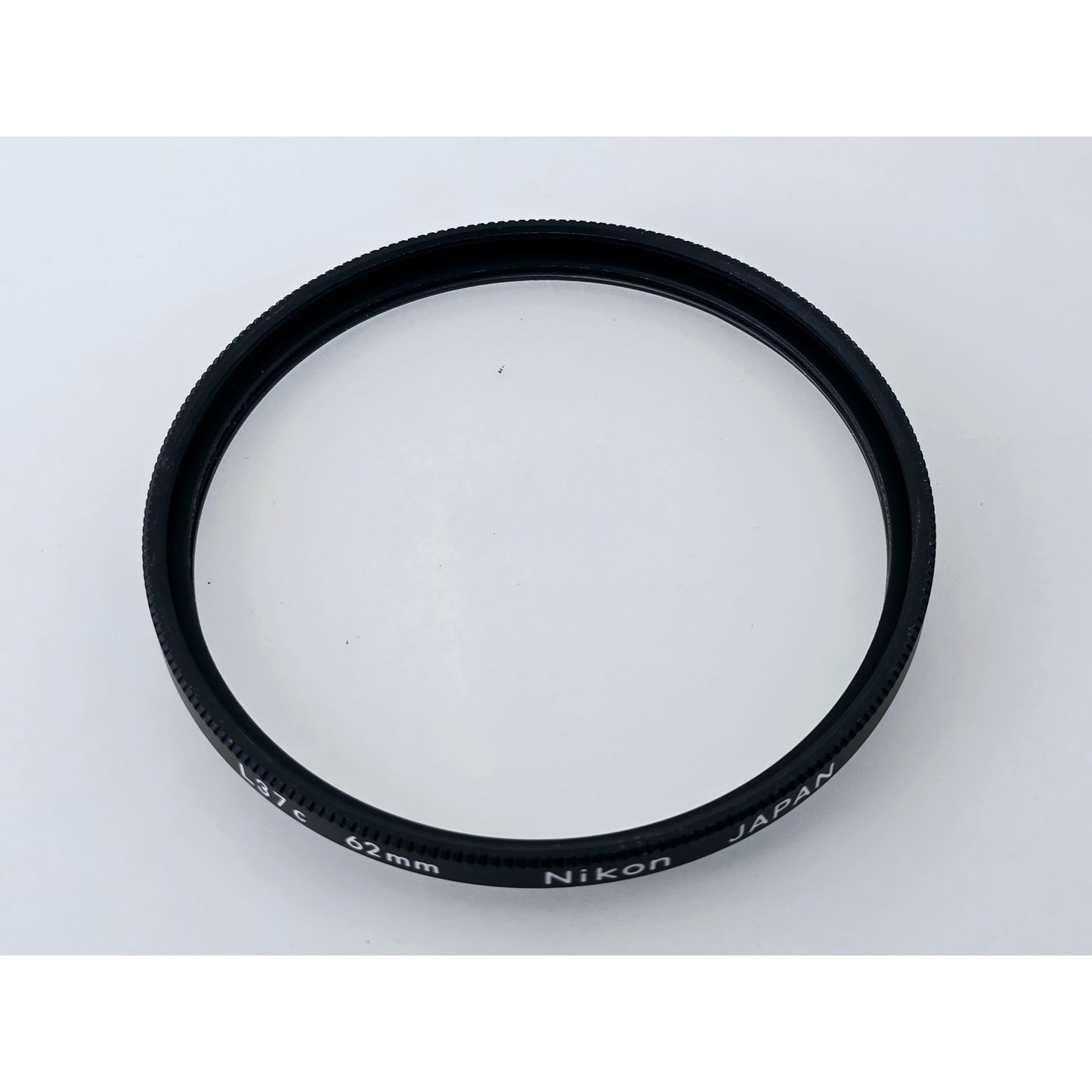 [Pre-owned] Nikon L37C L1BC 62mm Lens Filter (Set of 2) — Near MINT — Japan #5005