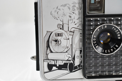 Extremely RARE! "Railroad 100th Anniversary" Ricoh Auto Half E Film Camera JAPAN