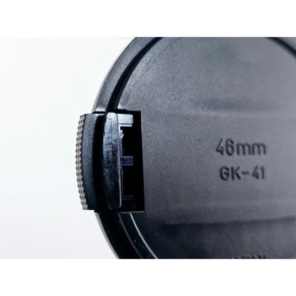 [Pre-owned] Contax GK-B Body Cap & GK-41 46mm Front Lens Cap for G1 G2 — Top MINT — Japan #4180