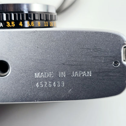 [Pre-owned] Olympus Pen EE-3 35mm Half Frame Film Camera — Near Mint — Japan #5483