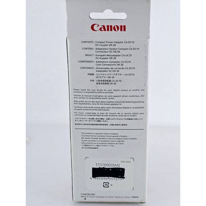[Pre-owned] Canon ACK-DC30 AC Adapter Kit — MINT — Japan #3956