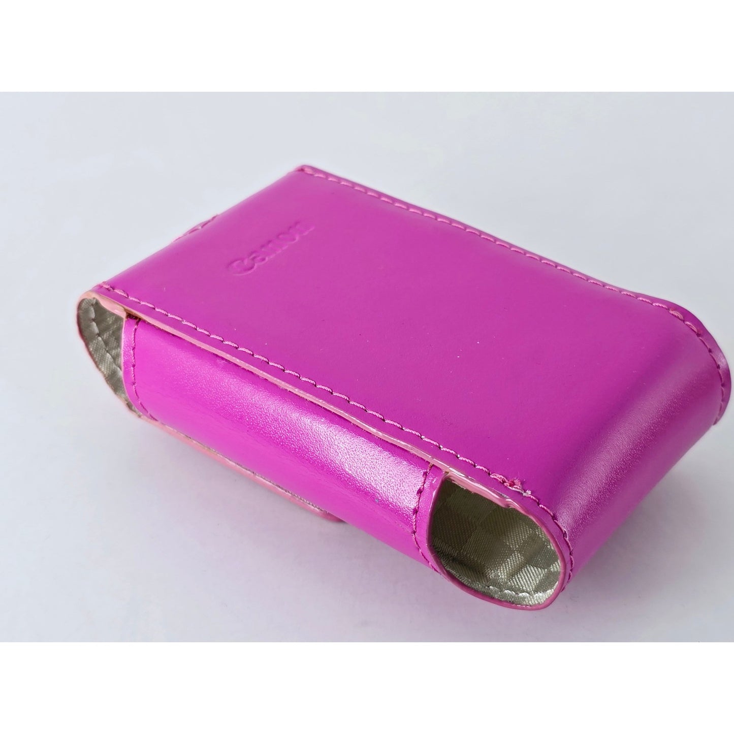 [Pre-owned] Genuine Canon IXY Digital Camera Case Pink — Top MINT — Japan #4656