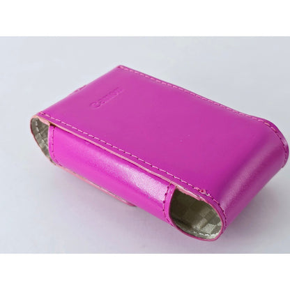 [Pre-owned] Genuine Canon IXY Digital Camera Case Pink — Top MINT — Japan #4656