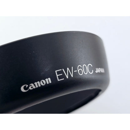 [Pre-owned] Canon EW-60C Lens Hood for EF-S 18-55mm & EF 28-90mm — Near MINT — Japan #4475