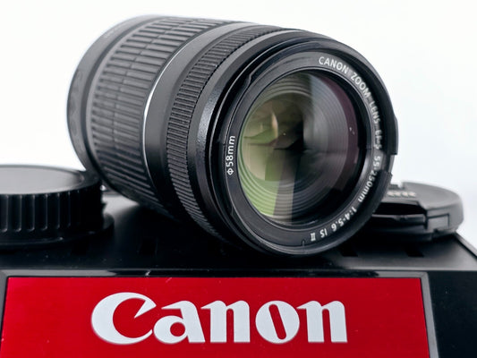 Read🌸[Opt Near MINT] Canon EF-S 55-250mm F4-5.6 IS II Zoom Lens From JAPAN