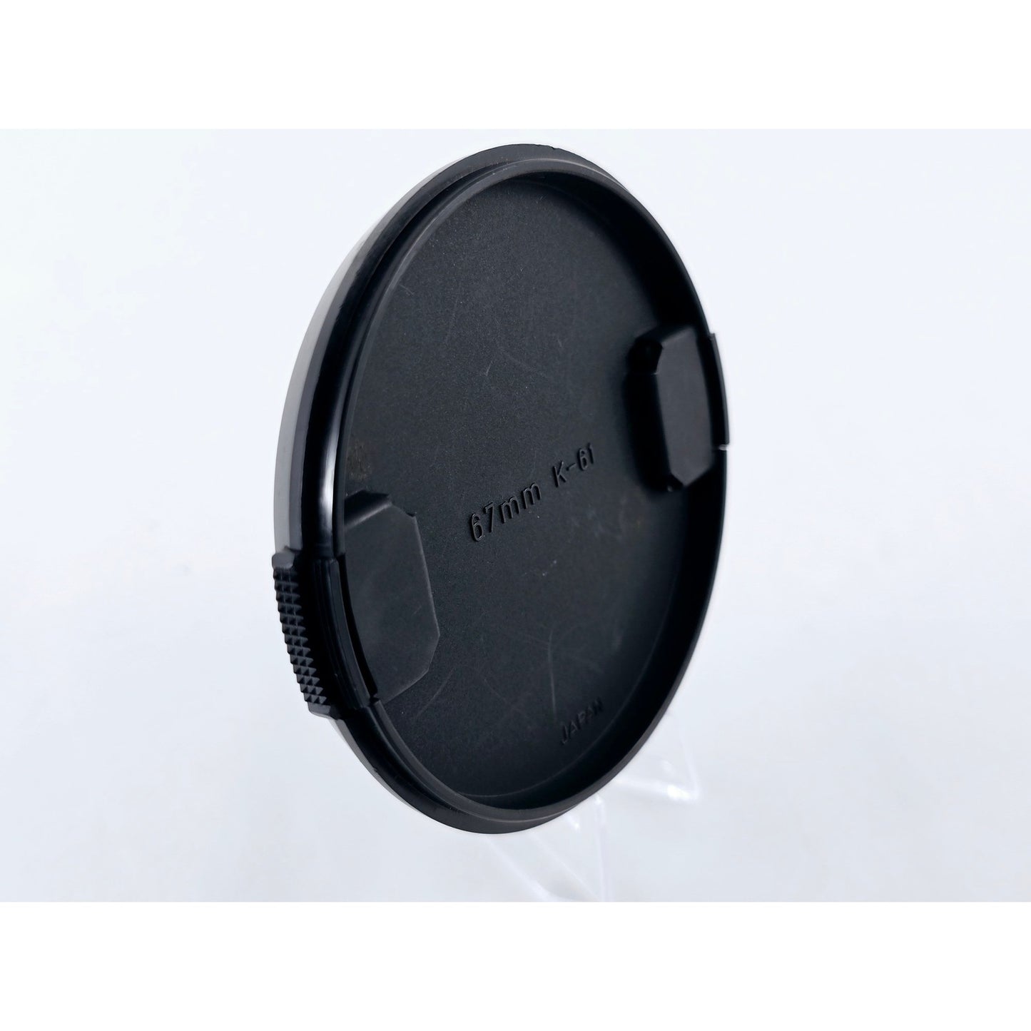 [Pre-owned] Contax K-61 67mm Snap-On Plastic Front Lens Cap — Near MINT — Japan #2982