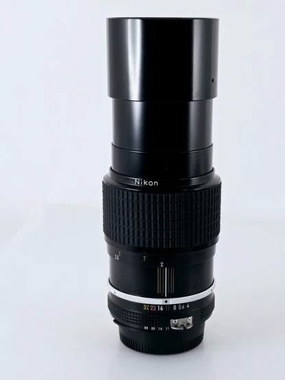 🌸[Near MINT+++] Nikon Ai Nikkor 200mm F4 Telephoto MF Lens F Mount From Japan