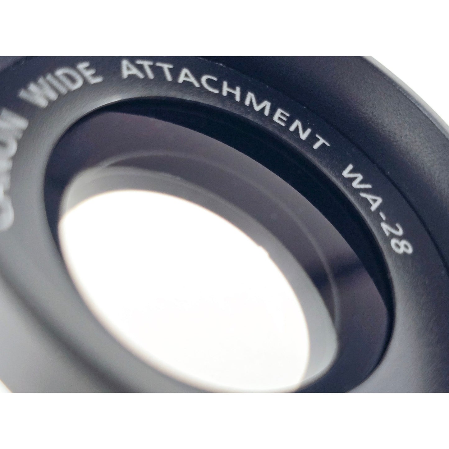 [Pre-owned] Canon WA-28 Wide Attachment Lens for Camcorder — Near MINT — Japan #3841