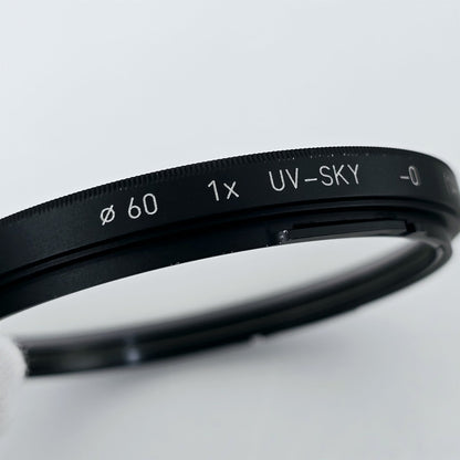 [Pre-owned] Hasselblad B60 UV Sky 1A MC Protect Bayonet Filter 41608 — Mint — Japan #5560